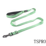 Adjustable length  with  luminous  dog leash-green